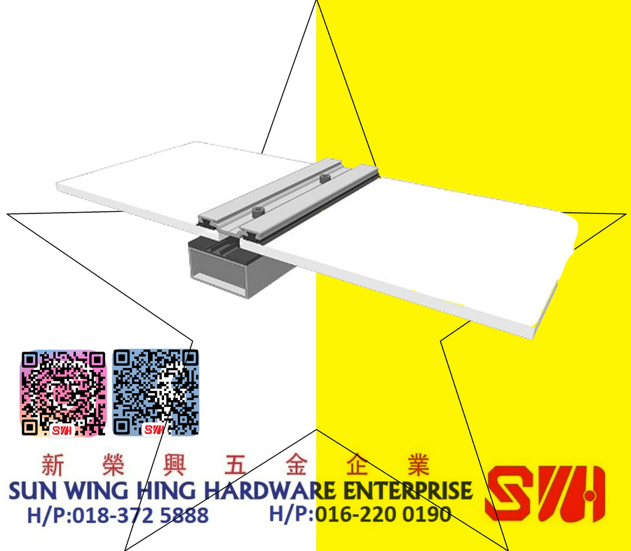 SKYLIGHT ALUMINIUM EXTRUSION 6.1M(20') (NA&MB)